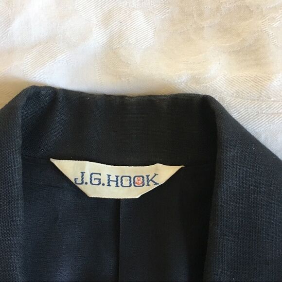 J G Hook black Blazer. Size 6. Gently used - Picture 3 of 6